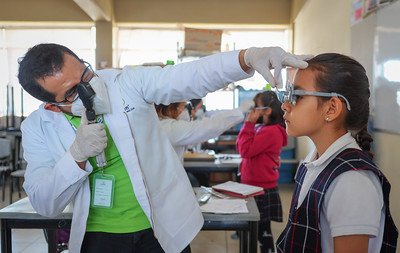 <strong>Arranca el programa "Te queremos viendo bien", en escuelas de Tlaquepaque</strong>