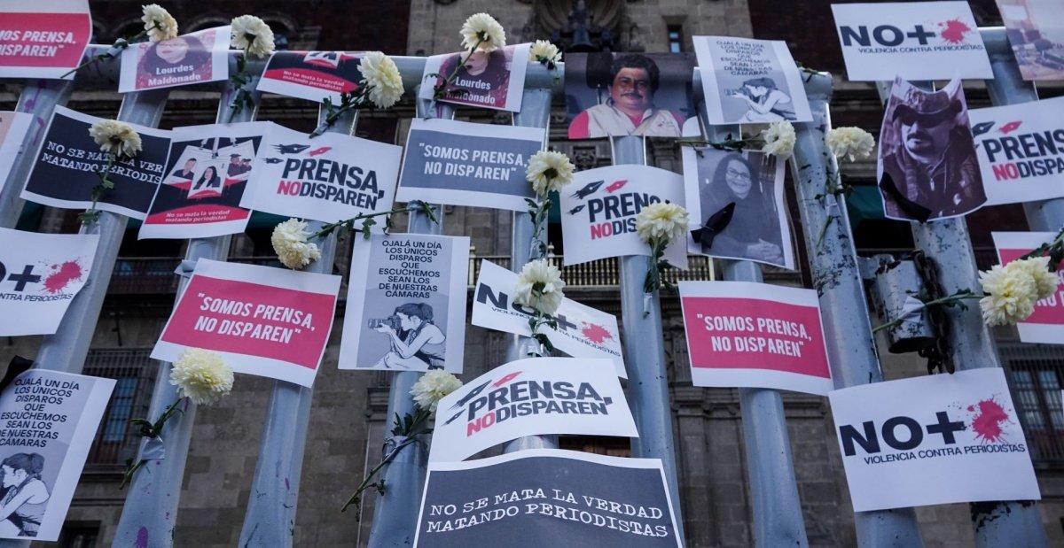 Los asesinatos de periodistas en México aumentaron 65% en 2022
