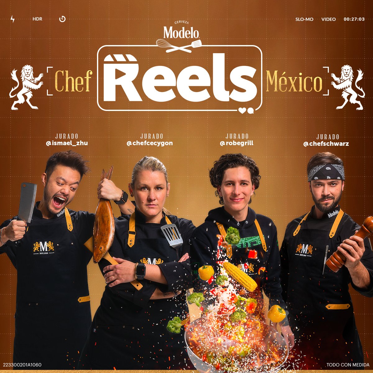 Cerveza Modelo y Meta lanzan “Chef Reels México”, el primer reality de cocina en formato 100% digital