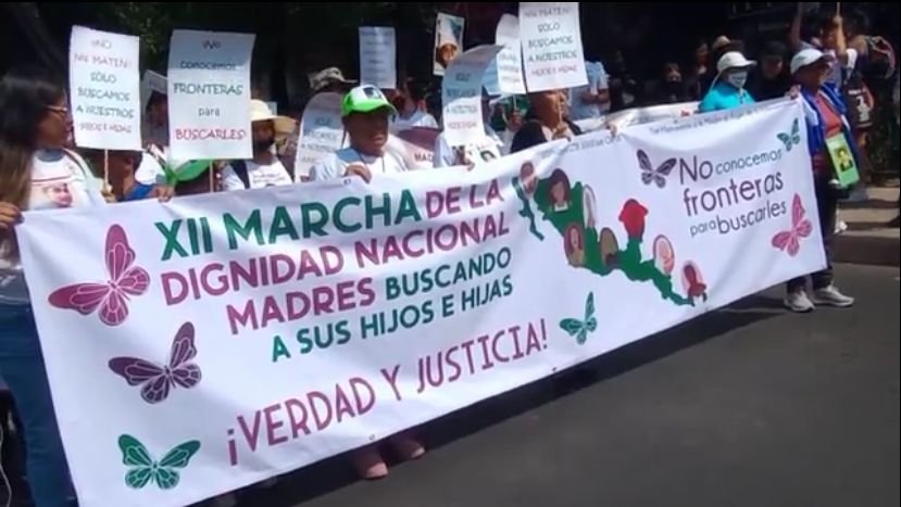 Madres buscadoras marchan este 10 de mayo para exigir la localización de sus hijos