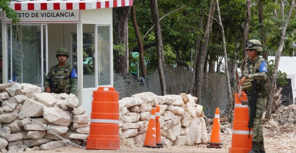 Militar asesina a balazos a un trabajador del Tren Maya