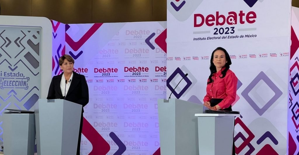 Moderadora critica que Morena condicione la participación de Delfina Gómez en el segundo debate