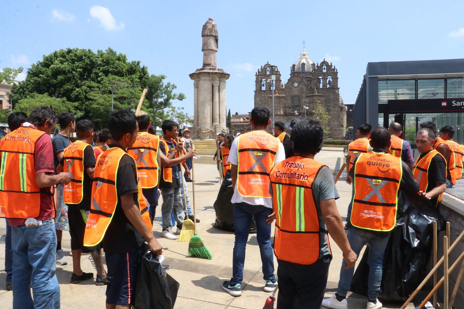 Continúan jornadas de trabajo comunitario en Guadalajara