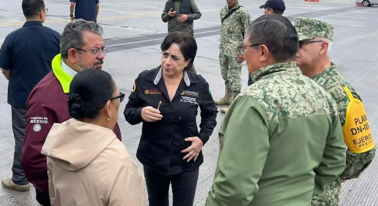 Gabinete de Seguridad se traslada a Guerrero por huracán Otis; Autopista del Sol está cerrada