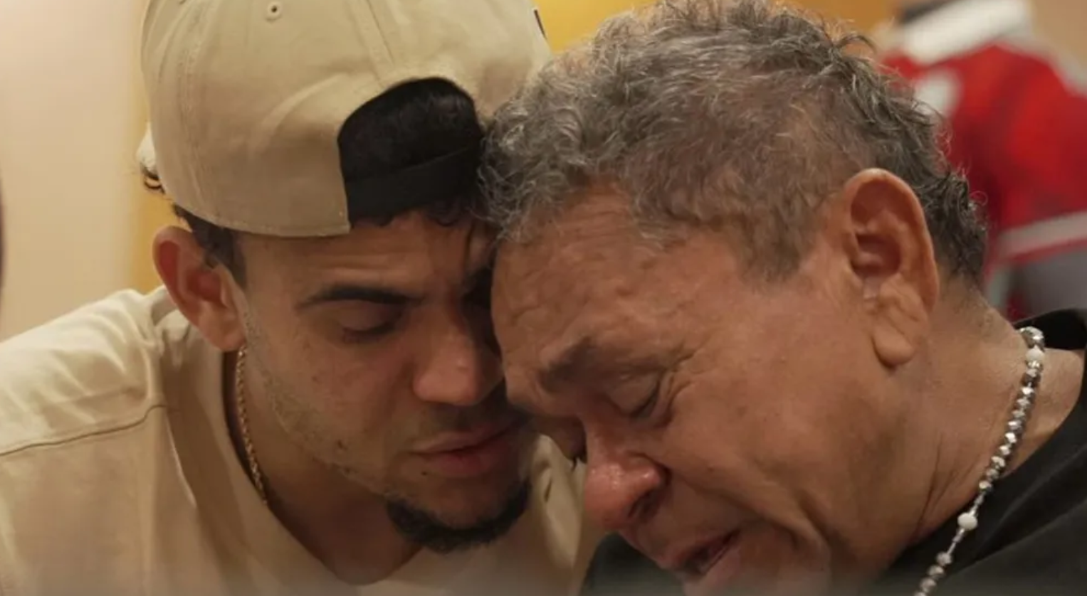 Luis Díaz se reencuentra con su padre, quien fue secuestrado por el ELN