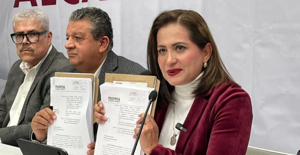 Precandidata de Morena a la gubernatura de Guanajuato denuncia a Marko Cortés y al gobernador Diego Sinhue