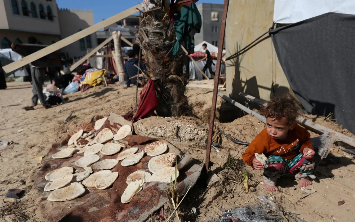 Mitad de Gaza se muere de hambre y 9 de cada 10 personas no comen suficiente: ONU