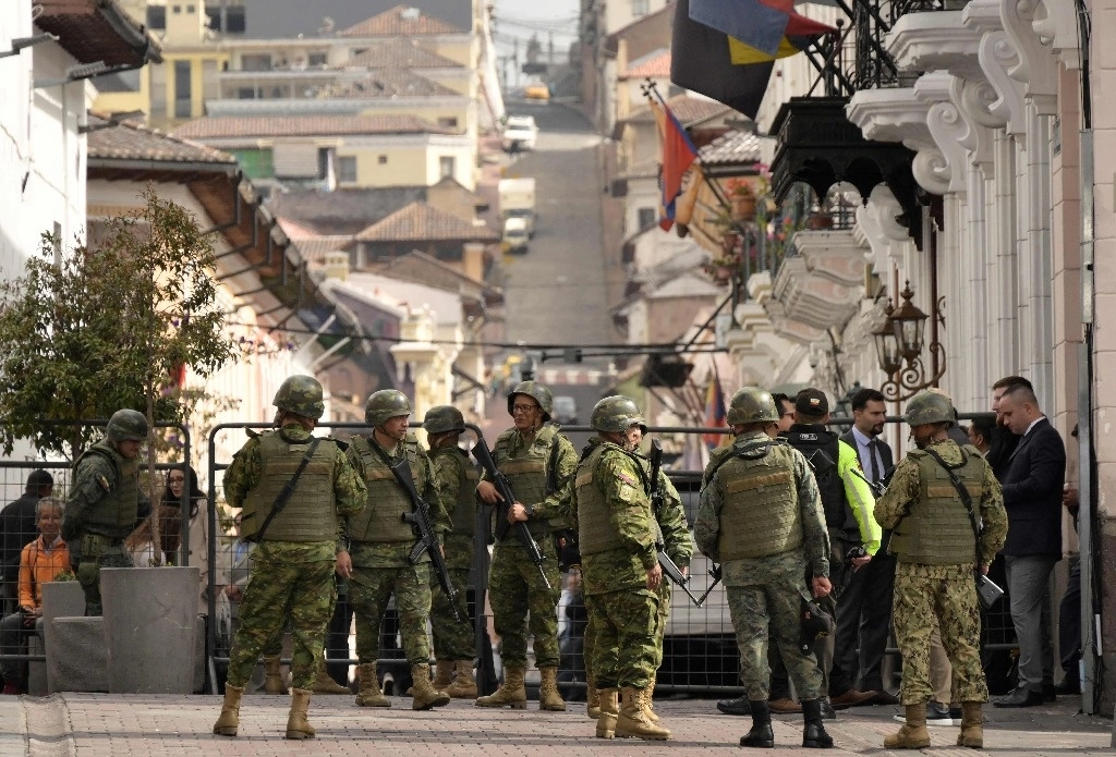Ecuador, en "estado de guerra" contra el ‘narco’, dice Noboa