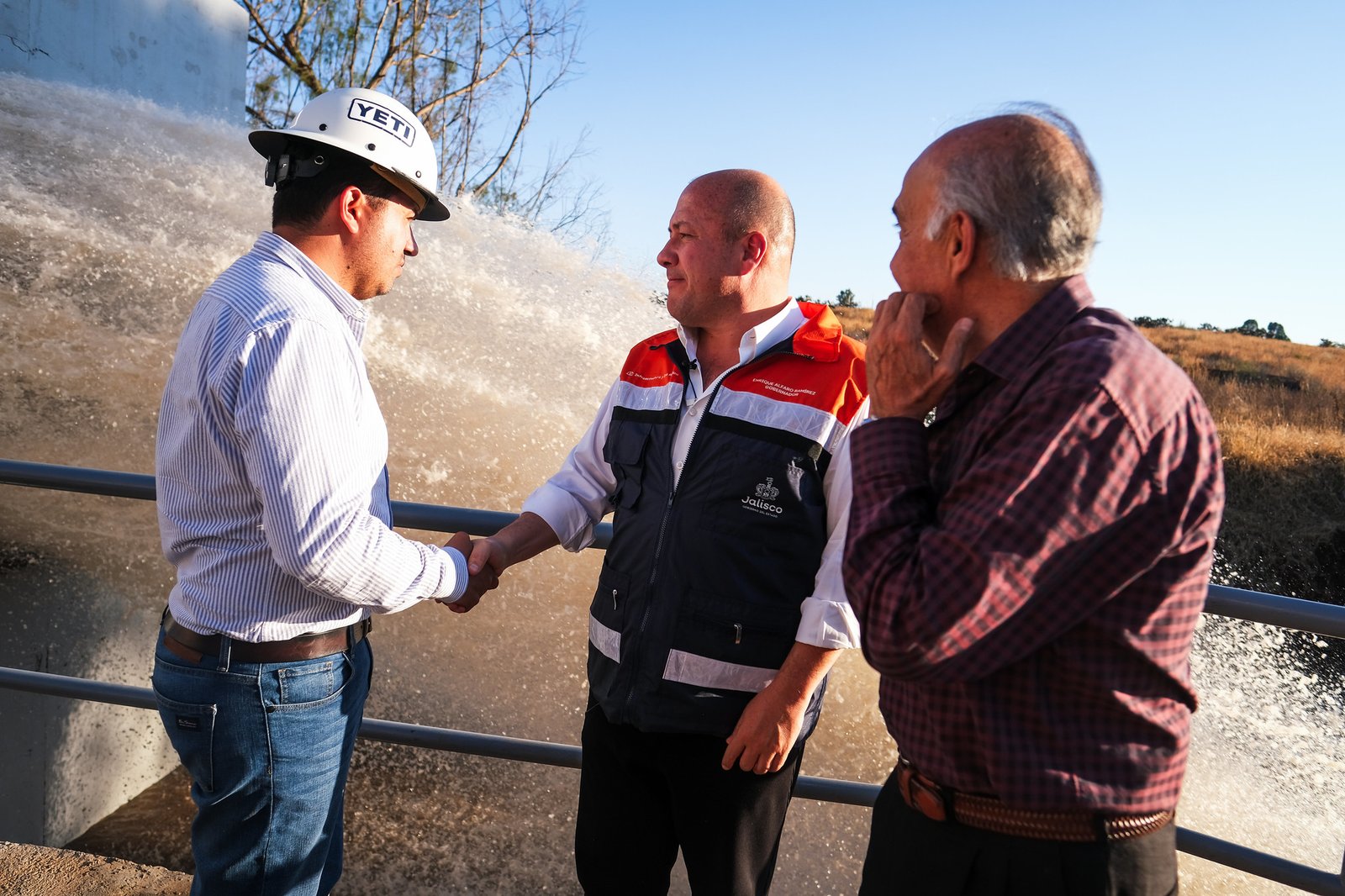 Supervisan red El Zapotillo – Calderón previo a su inauguración