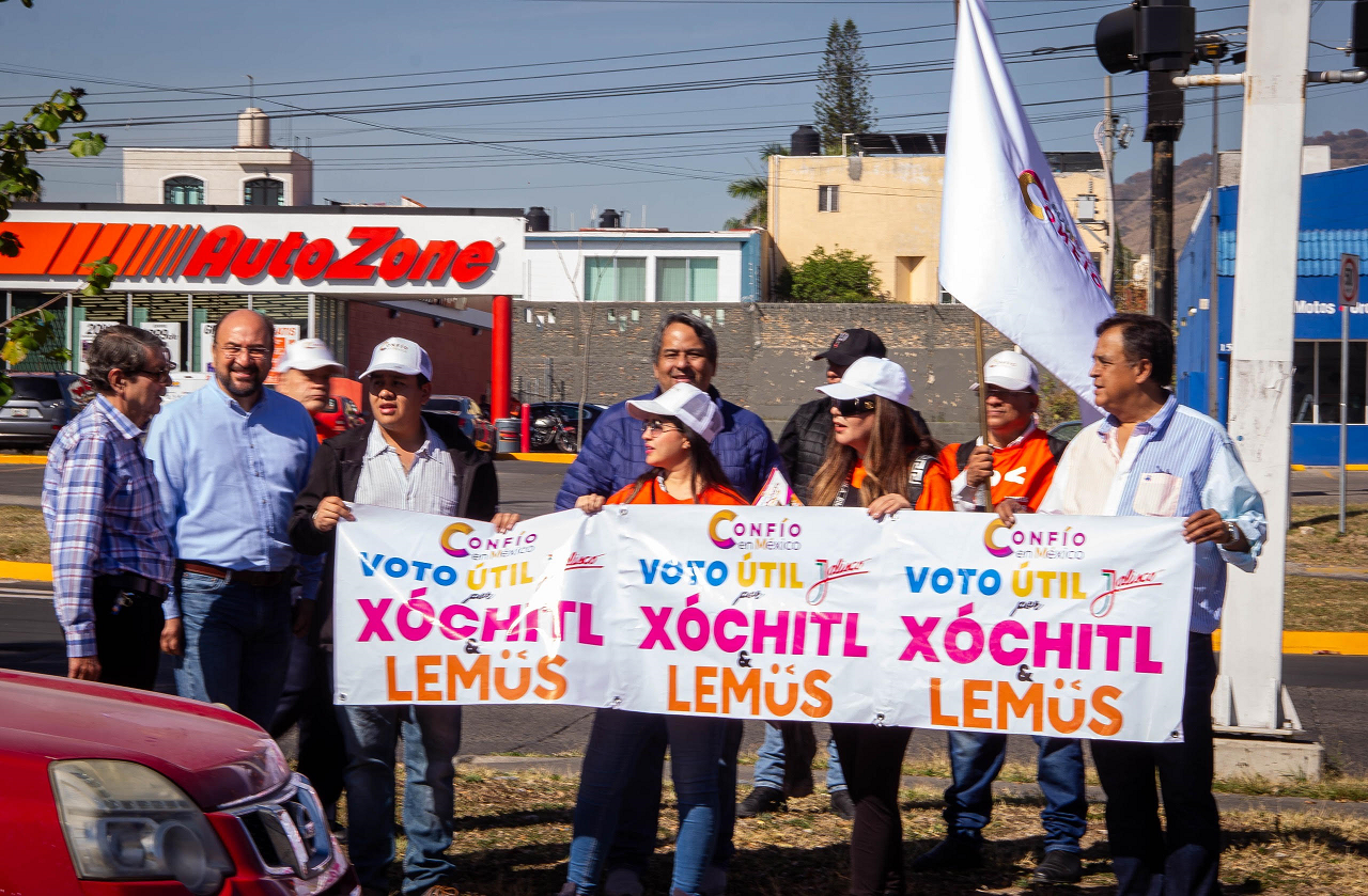 «Confío en México» exhorta a emitir el ‘voto útil’ por Xóchitl y Lemus