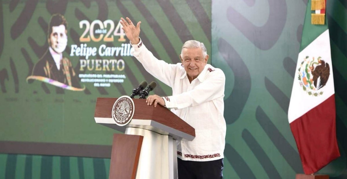 “La gente va a seguir apoyando estos cambios verdaderos”: López Obrador promociona su gobierno en plena veda electoral