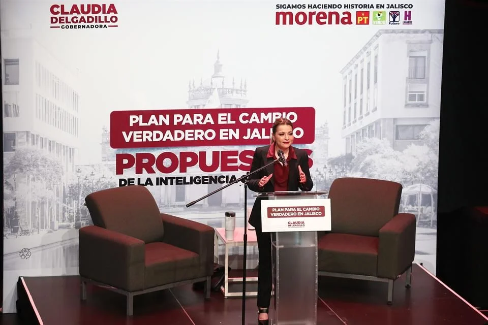 Presenta Claudia Delgadillo su plan de acción