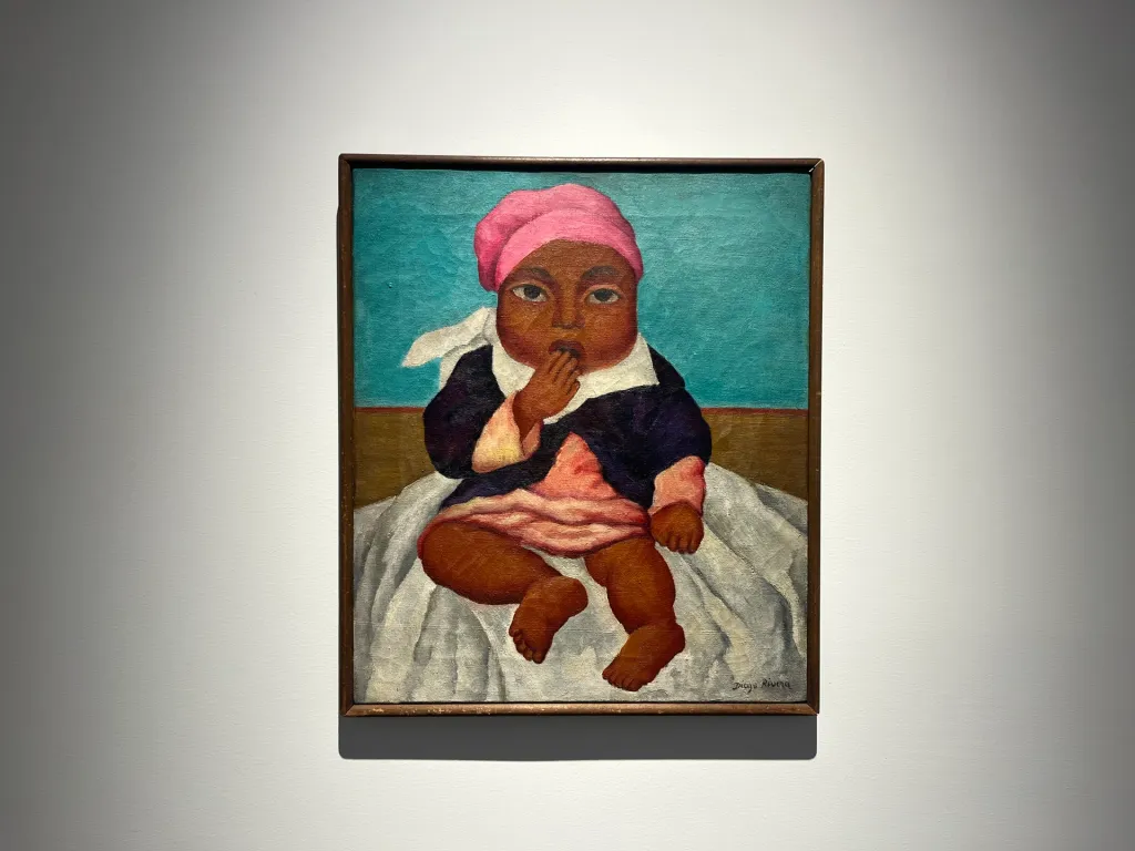 Dos retratos infantiles pintados por Diego Rivera emergen en Nueva York