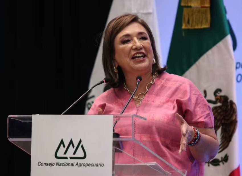 Xóchitl Gálvez tiene 40.2% de intención de voto, según encuesta de Citibanamex