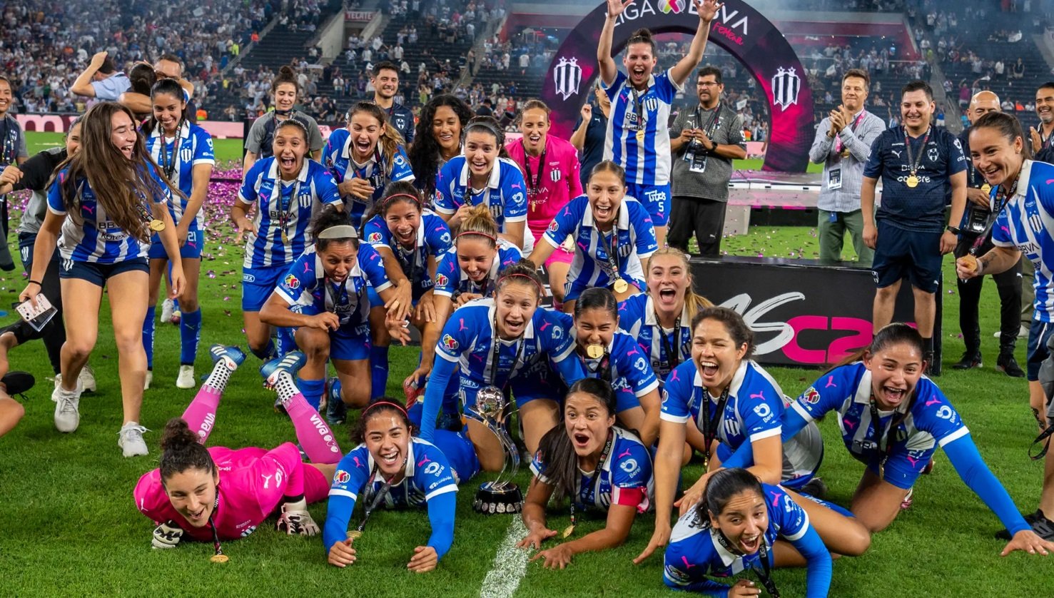 Rayadas derrotan al América y se consagran campeonas del Clausura 2024 femenil