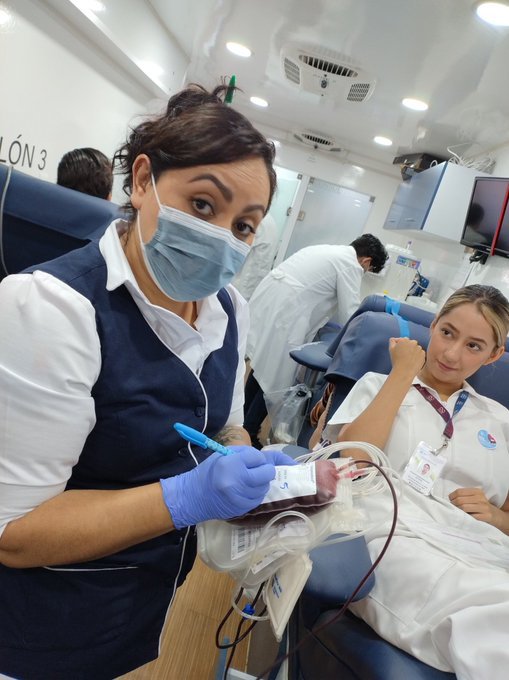 Personal del Hospitalito se suma a donación de sangre altruista