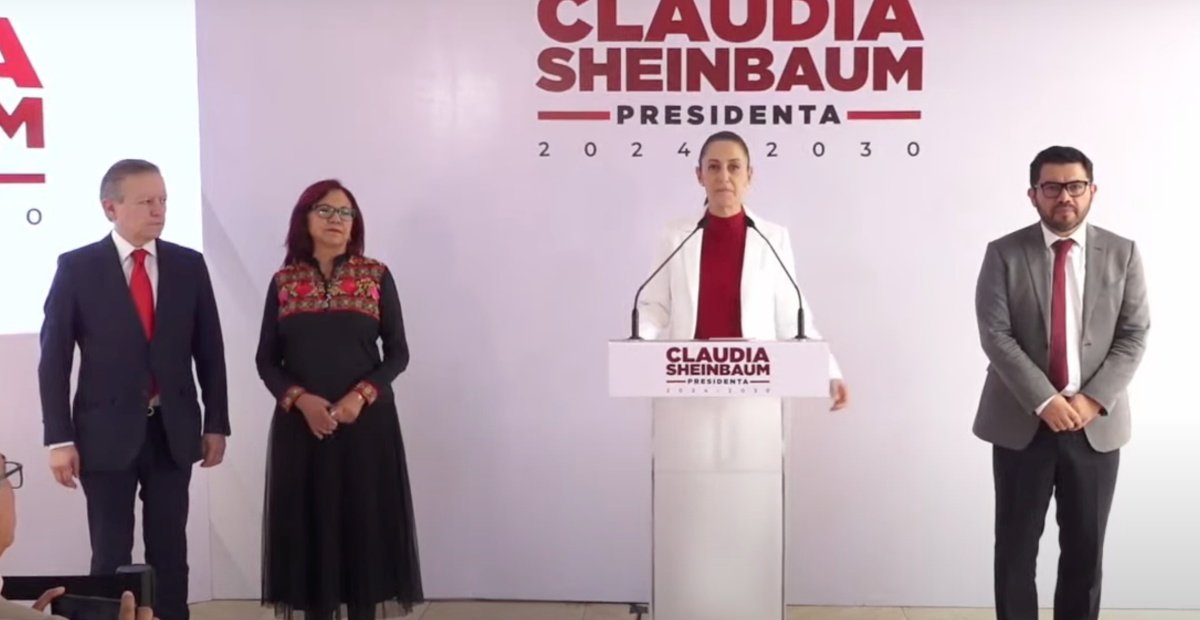 Gabinete de Sheinbaum: Arturo Zaldívar y Leticia Ramírez serán coordinadores en Presidencia en el próximo sexenio; Carlos Torres seguirá como secretario técnico