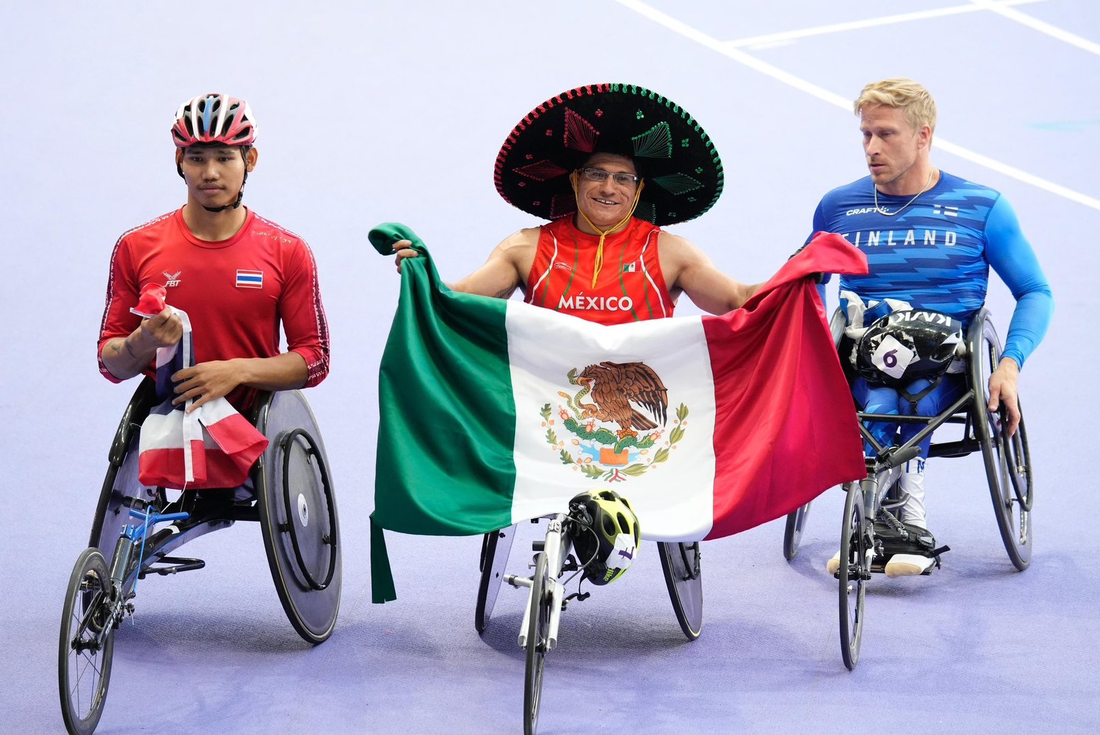 Con récord, Juan Pablo Cervantes gana el oro en los 100 metros del Para Atletismo