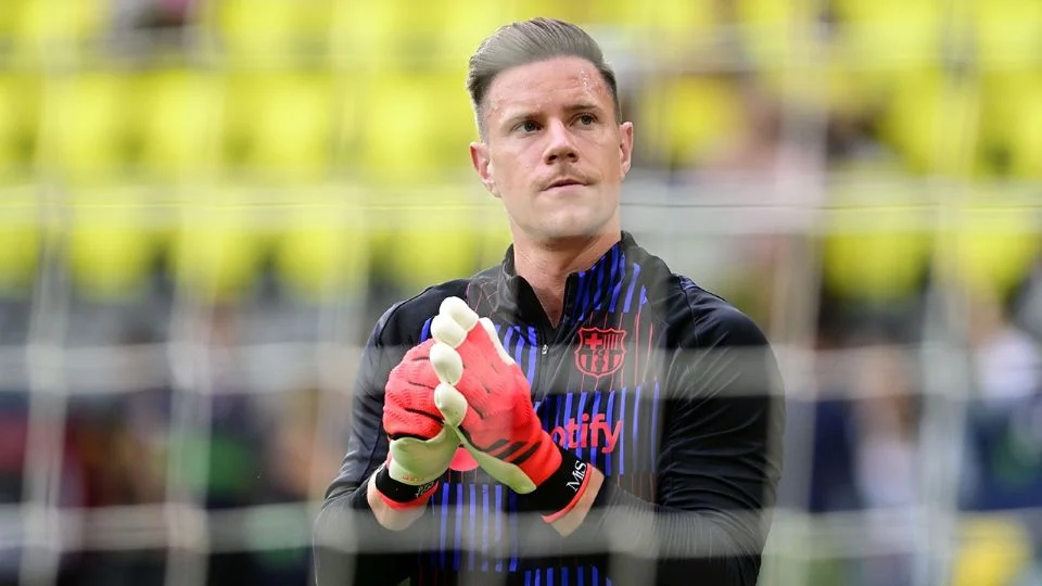 Barcelona confirma la grave lesión de rodilla de su portero Marc-André Ter Stegen, que será baja alrededor de ocho meses