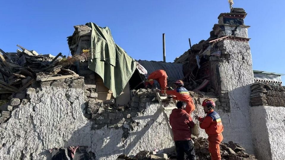 Terremoto en el Tíbet deja 126 muertos