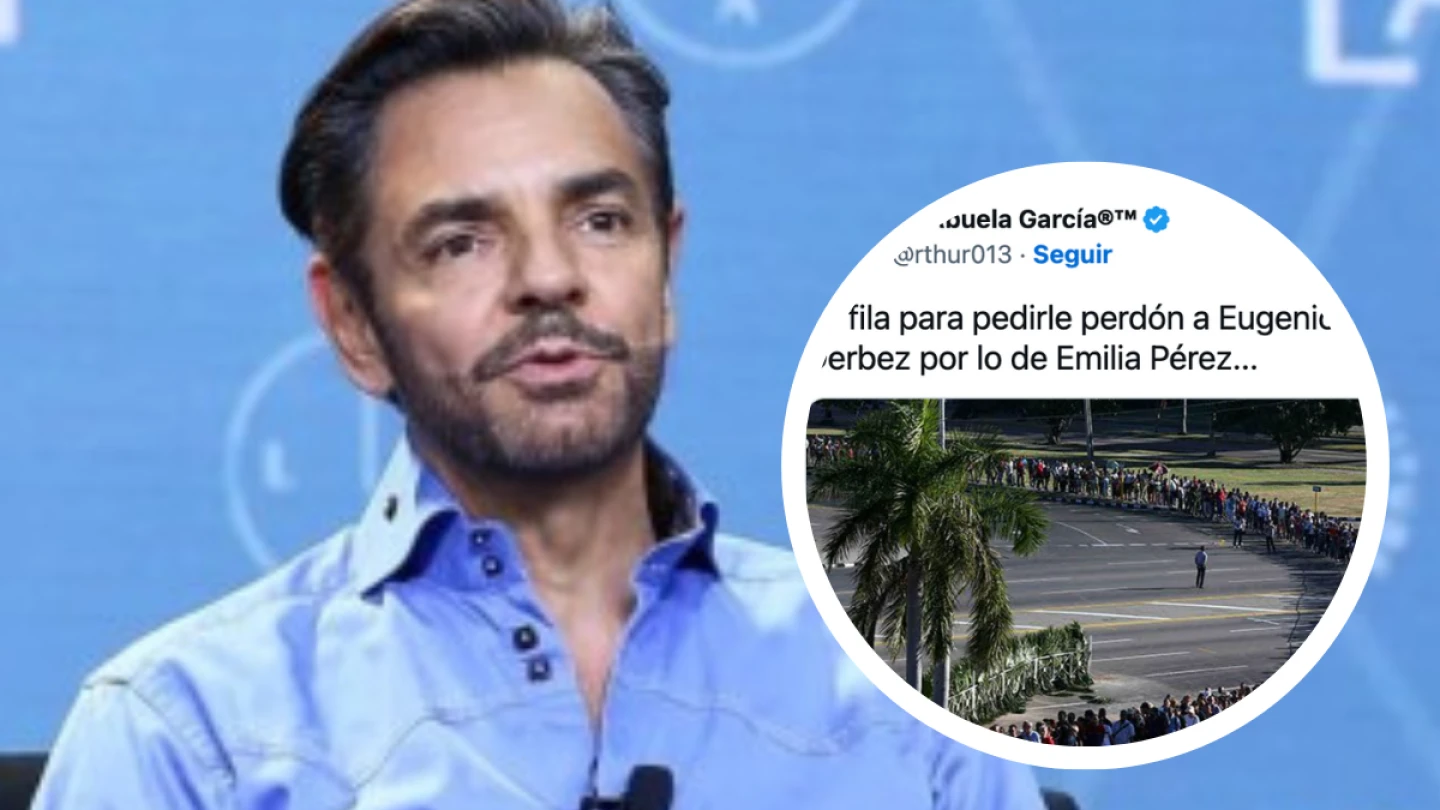 Eugenio Derbez: En redes le piden perdón por fumarlo por sus críticas a Emilia Pérez, “tenía razón”